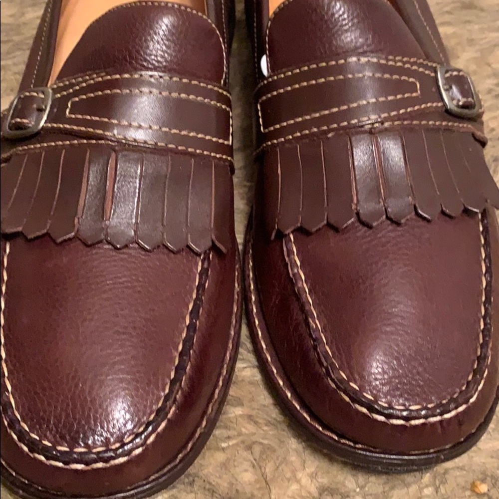 Johnston and Murphy sheepskin loafers
